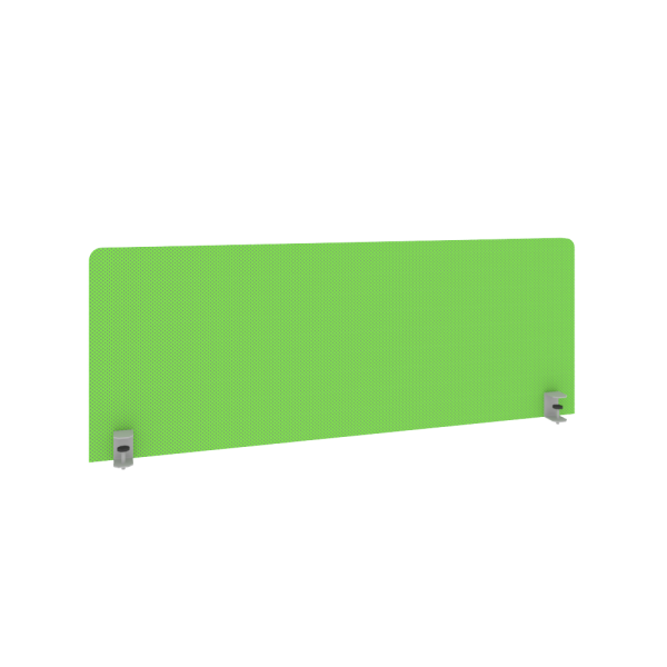 Экран тканевый Style Л.ТЭКР-2 Ткань зеленая/крепление серое 1180x22x450 (Зеленый)