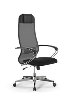 Кресло для руководителя Метта Sit 10 B1-111K - X2+UMF(X1) /Ub00/Wh00/K1cL(M09.B22.G18.W02)