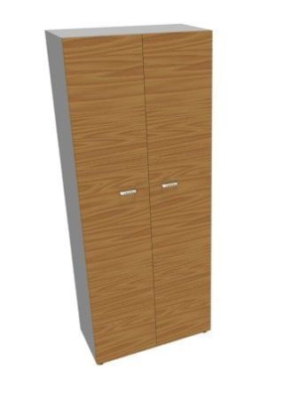 Гардероб Z2 IDEW86S 860x450x2140 (Орех каналетто)