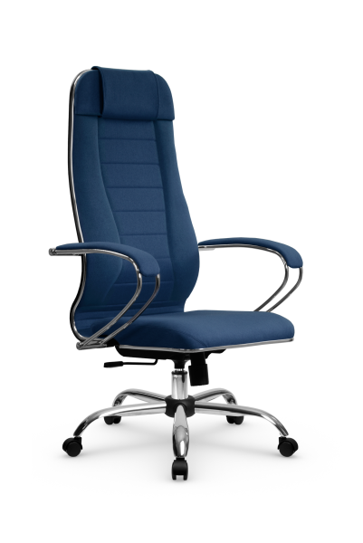 Кресло для руководителя Метта МЕТТА B 1m 32PF/подл.127/осн.003 (Синий)
