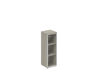 Шкаф средний со стеклом Wing WN.802.OL.AL.R 400x400x1200