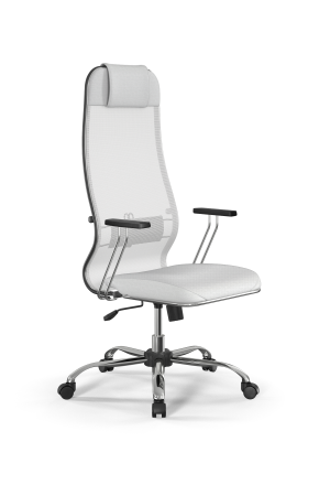 Кресло для руководителя Метта Sit 10 B1-115T - X2+Extra /Um00/Wm12/T1bp-c(M09.B21.G20.W01) (Белый)