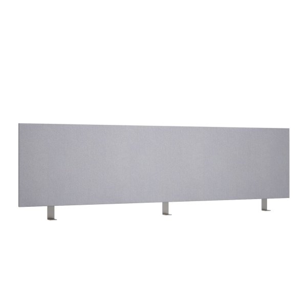 6БР.407.2 Барьер ткань с креплением (1200x18x400) (New grey)
