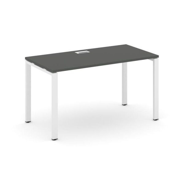 Стол письменный SN-6P.SP-021 (980х800х750) (Антрацит/Металл Белый)