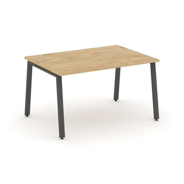 Стол переговорный SN-6A.SPRG-004.3 (1580х980х750) (Тиквуд Светлый/Металл Антрацит)
