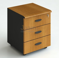 Кабинет руководителя Офисная тумба подкатная 211 ДСП Тик