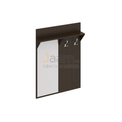 Мебель для гостиниц Вешалка с зеркалом и полкой ВЕ 722 ВТ/ЗП