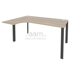 Мебель для персонала Стол эргономичный левый O.MP-SA-4L