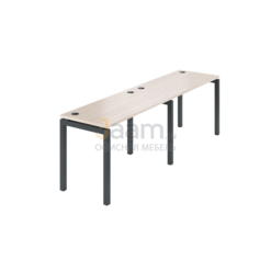 Мебель для персонала Бенч линейный на 2 рабочих места АМБЛ-002.60-2