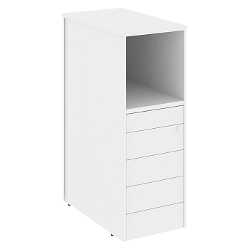 Тумба 5 ящиков TIP-ON завершающая, левая Onix O.R-TV-5TIPL 436x767x1185