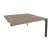 Стол-приставка двойной на П-образном м/к к опорным элем. Onix O.MP-D.SPR-3.7 1380x1475x750