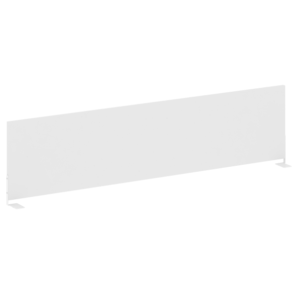 Экран боковой L1475мм Metal System Style Б.ЭКР-147 1475x18x348 (Белый/Белый металл)