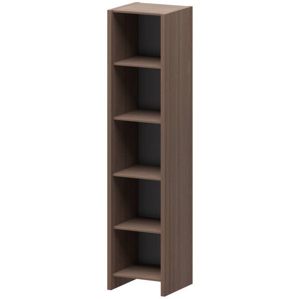 Стеллаж узкий Акцент КТ-41.38 466x438x1968 (Темный шимо)