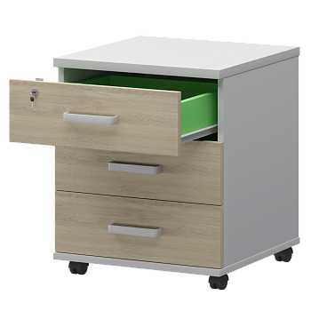 Тумба подкатная Смарт СМТ-3ПЦ Тип1 434x450x620