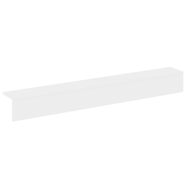 Накладка прямая низкая на 2 модуля О.R-F.MP.V-158 Onix О.R-NP.N-158.2 2700x327x297 (Белый Бриллиант)