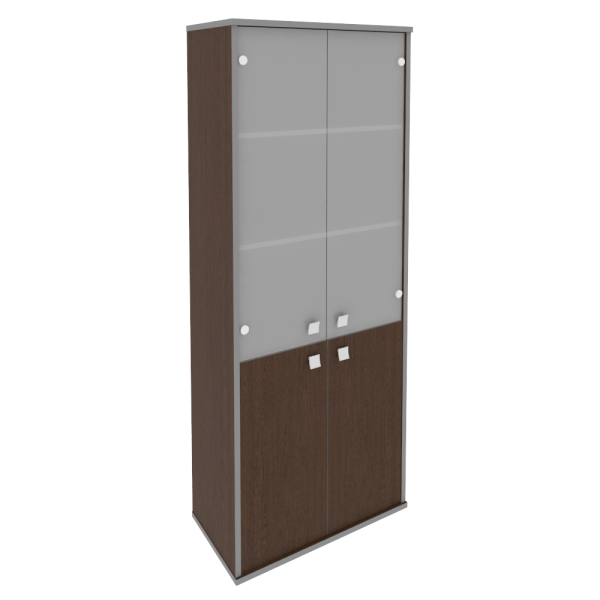 Шкаф высокий широкий Style Л.СТ-1.2 778x410x1980 (Венге Цаво)