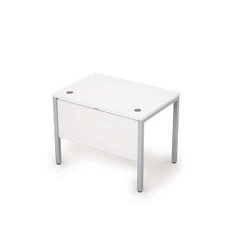 6МД.067 Стол рабочий с экраном из ЛДСП (1000x600x750)